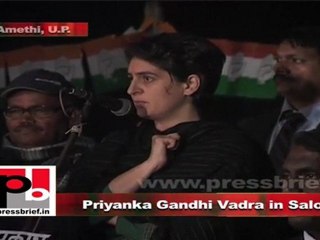 Priyanka Gandhi Vadra in Salon Use the strength of vote, put an end to negative politics in UP