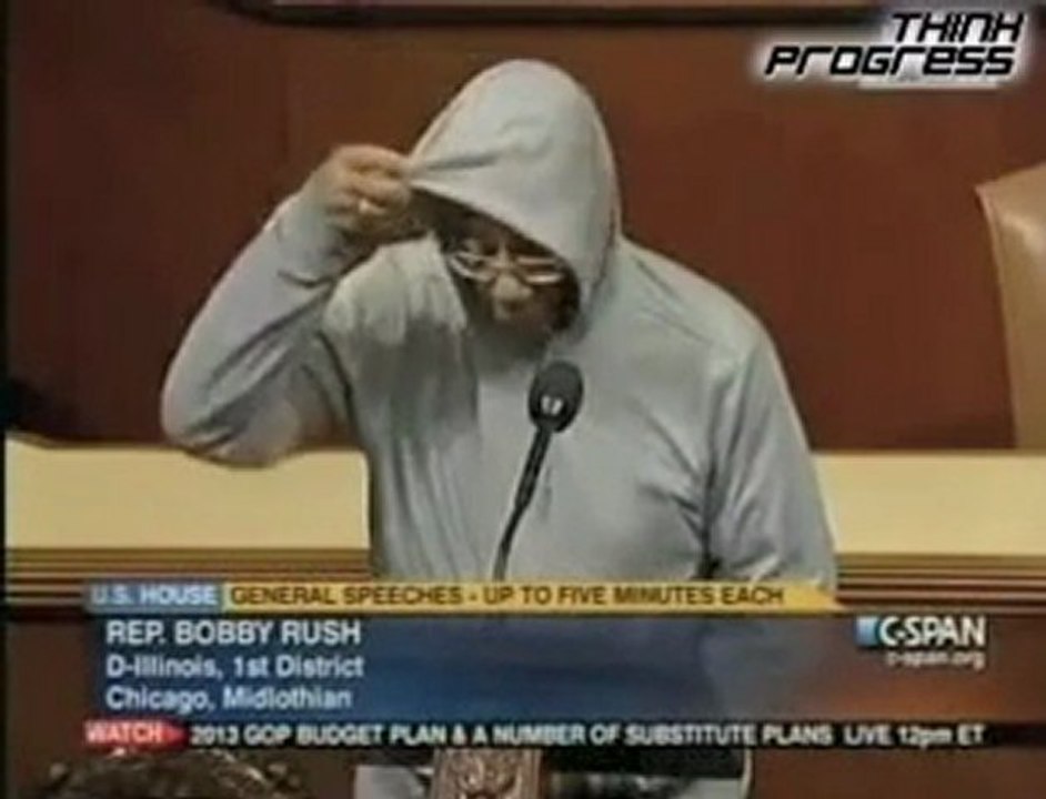 Trayvon Martin : un élu met sa capuche en pleine séance
