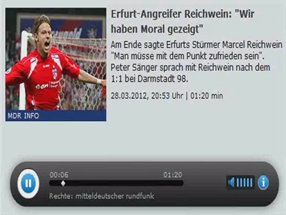 Cello im Interview nach dem Spiel gegen Darmstadt