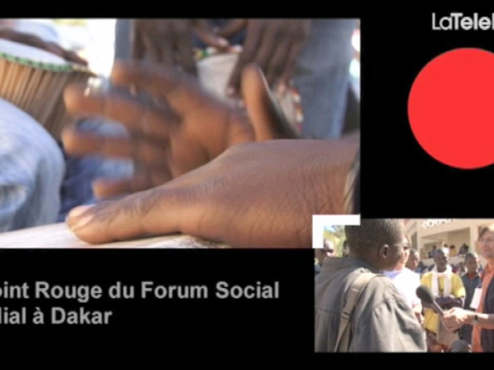 POINT ROUGE # 31 DU FORUM SOCIAL MONDIAL À DAKAR