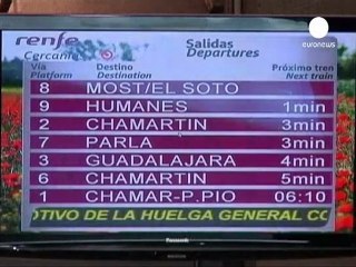 Incidentes a primera hora de la mañana en la huelga...