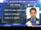 AI strike Nine pilots served contempt of court notice
