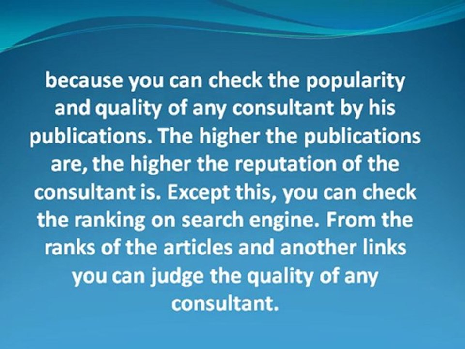 SEO consultant – best source of increasing traffic on your site