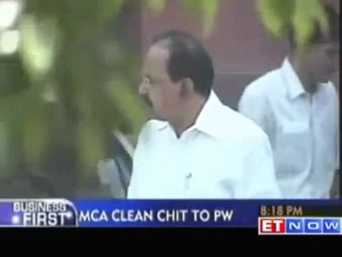 Corporate Affairs minister gives clean chit to PriceWaterhouse