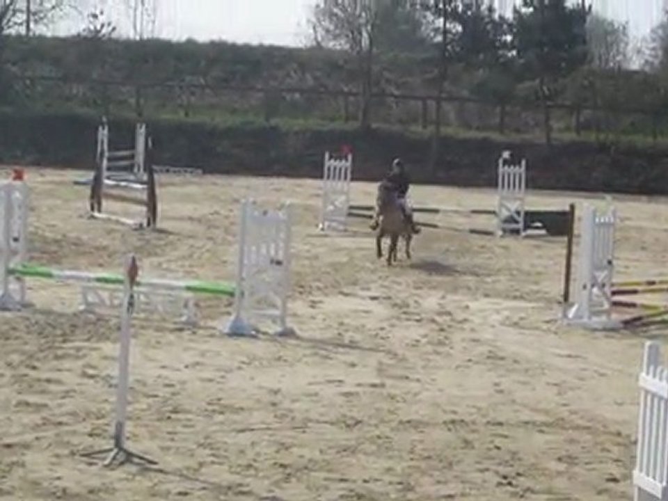 CSO Poney 5 Fontaine-la-soret Jeanne Flocon 25-03-12