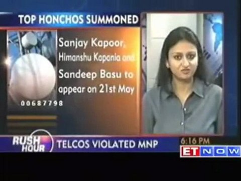 Court summons telecom honchos for violating MNP rules