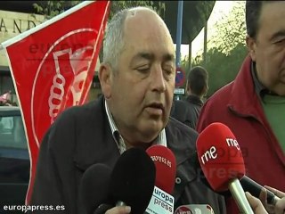 Seguimiento "masivo" de la huelga, según UGT-A