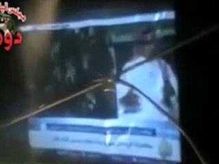 فري برس ريف دمشق مظاهرة مسائية في مجلس العزاء في دومـا28 3 2012 ج2