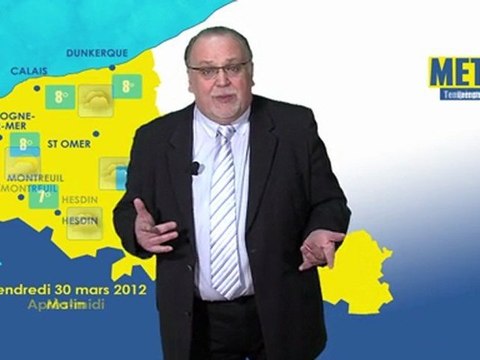 Opal'TV : Météo du vendredi 29 mars 2012