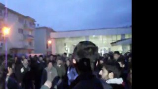 Tunceli Üniversitesi Öğrencileri protesto eylemi