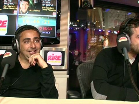 Eric Toledano et Olivier Nakache - Le Télévengeur d'Omar Sy dans Intouchables