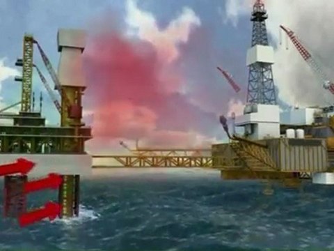 Animation explains North Sea gas leak