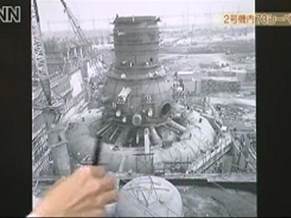 ２号機格納容器内の映像公開　高線量測定