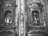 Illuminazione straordinaria della Piazza del Duomo in occasione della venuta del Duce a Milano - Arrigo Cinotti 1934-36