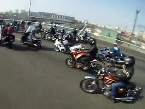 Manifestation Moto FFMC 25.03.2012 Paris Go Pro HD