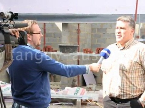 Salzinnes, école communale, rue Juppin 3: le chantier de rénovation