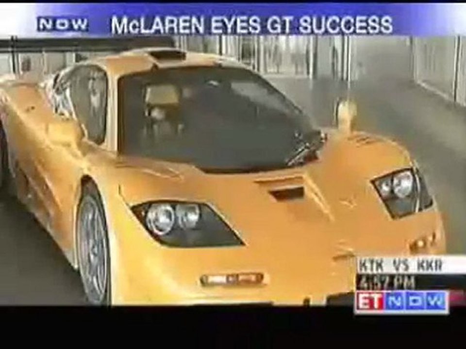 British sports car maker McLaren unveils new GT3 racer