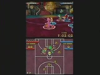 mario slam basketball