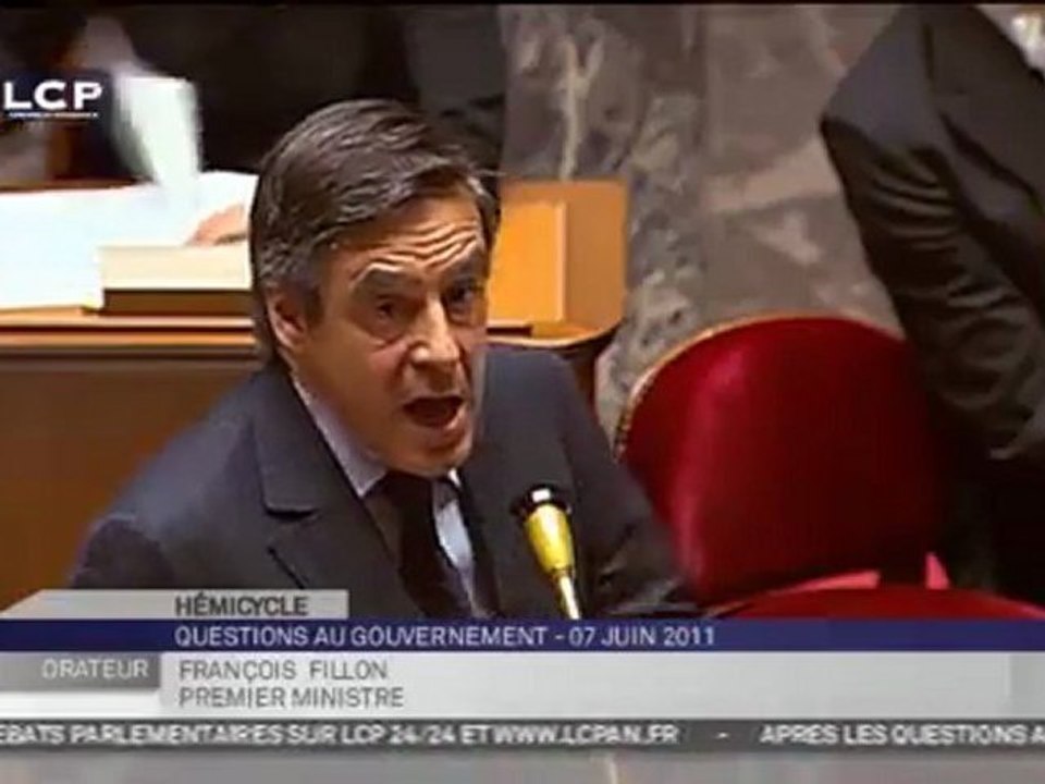 Doigt d'honneur à l'assemblée nationale