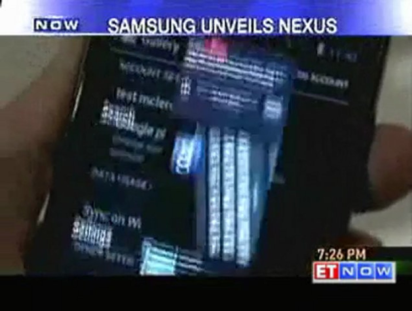 Samsung unveils new smartphone Galaxy Nexus