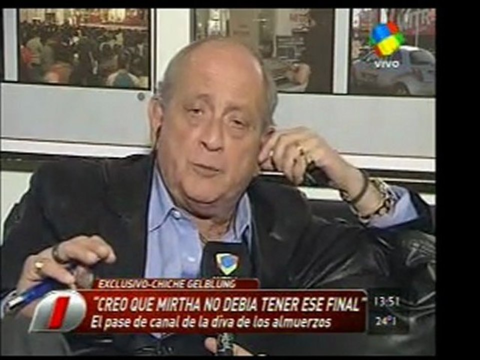 Pronto.com.ar Chiche sobre Mirtha