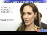 Angelina Jolie walks red carpet for directorial venture