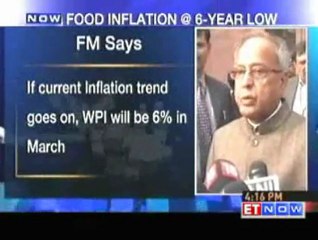 FM: If inflation trends go on WPI will be 6% in March