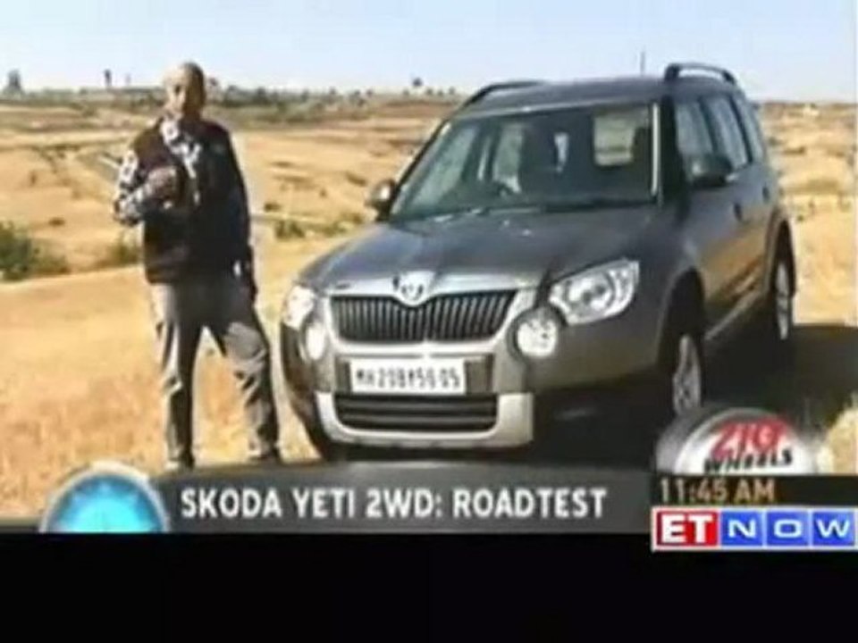 ZigWheels: Road test of Skoda Yeti 2WD