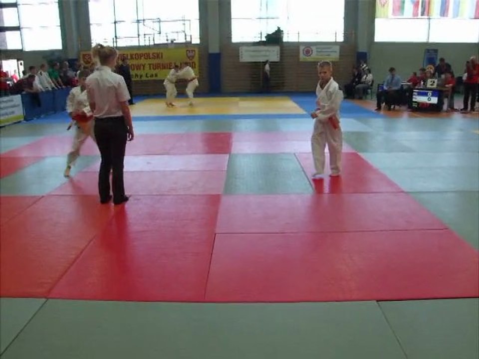 JUDO PIŁA  D.Skowyra Gwardia Piła Zawody judo Suchy Las U13 30kg,masto Pila,karate Piła,aikido Piła