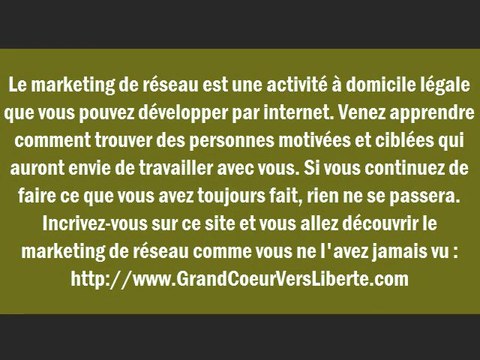 Comment apprendre à travailler chez soi - complément de salaire en marketing de réseau