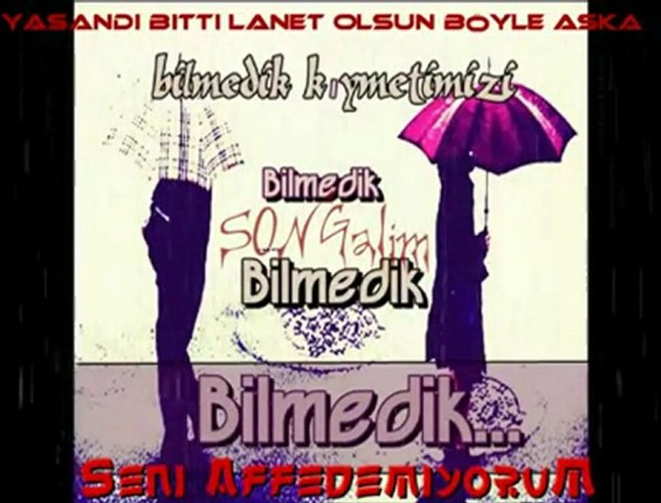 Sırtımdan Vurdun Beni, Seni Affedemiyorum