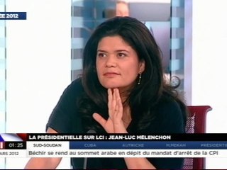 Raquel Garrido à l'émission "17h-20h" sur LCI