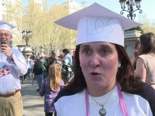 Grève générale en Espagne: grande manifestation à Madrid