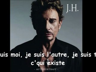 mon  autoportrait+les paroles de cette chanson