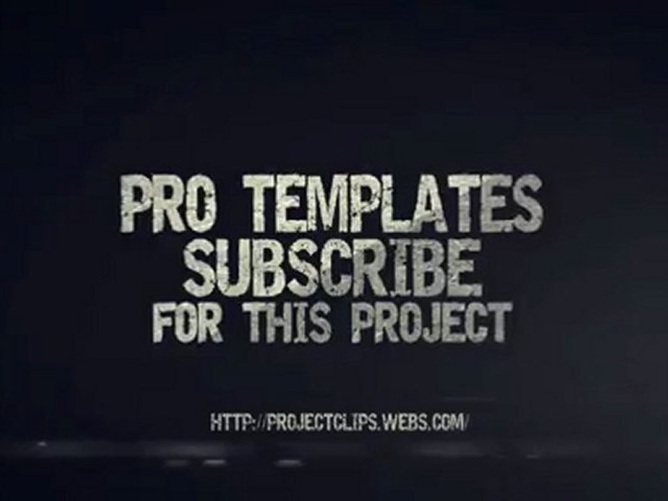 Adobe After Effects - Epic Text Logo Templates Intro