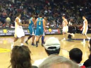warriors-hornets début de match