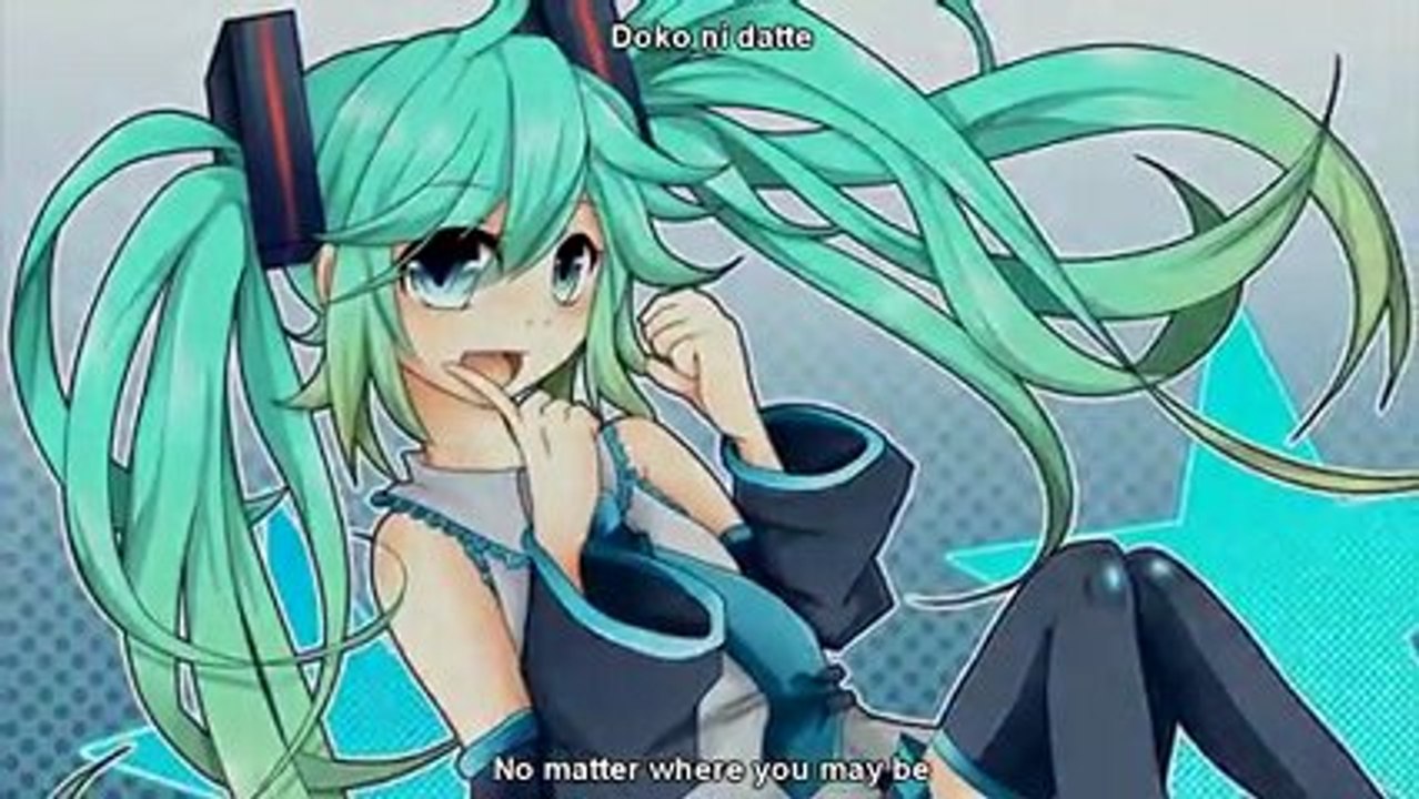 Hatsune Miku - Tell Your World - PV with lyrics {{HDPV}}