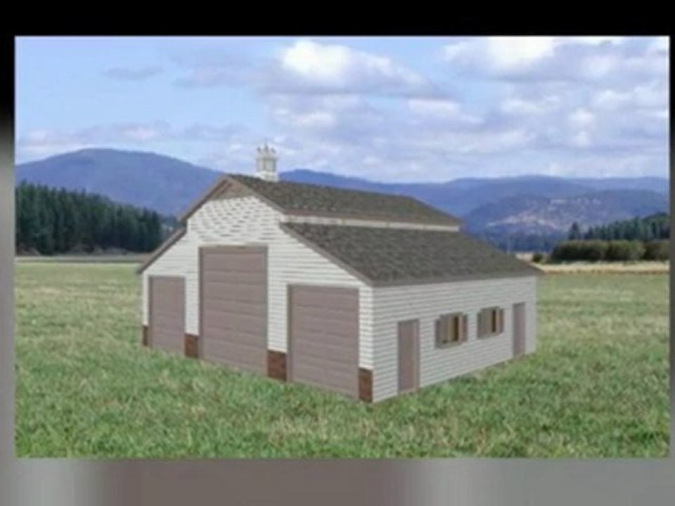 Monitor Pole Barn Plans - Monitor Barn Plans