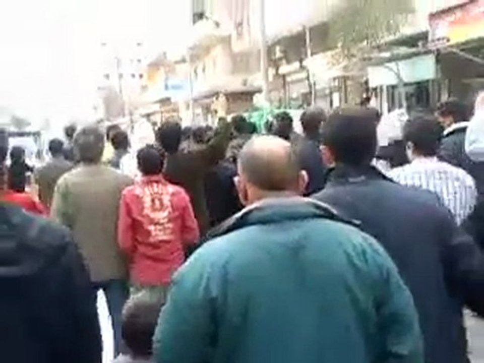 فري برس حلب تشييع شهيد الفردوس محمد قبسي 29 3 2012 جـ2