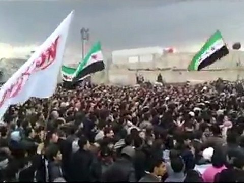 فري برس ريف دمشق دوما تشيع الشهداء 29 3 2012 ج2