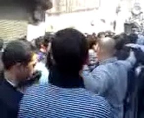 فري برس حلب  حي باب الحديد  تشيع الشهيد انس سمو  29 3 2012  ج1