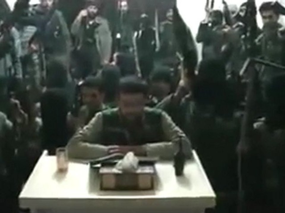 فري برس ادلب تشكيل كتيبة القصاص لبابا عمروفي جبل الزاوية 29 3 2012