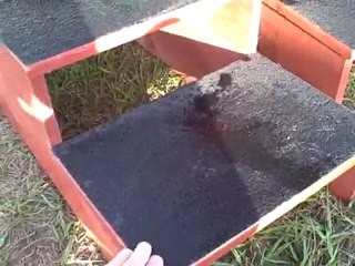 Wooden Aircraft Step Stool at Sun-N-Fun