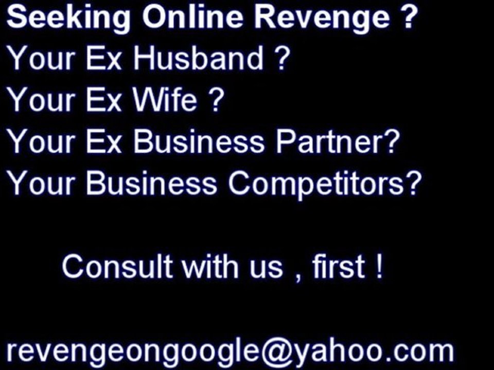 Anonymous Powerful And Legal Ways To Get Revenge On Your Ex Video Dailymotion