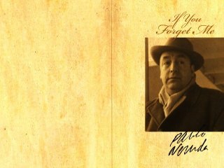 "If You Forget Me" by Pablo Neruda (Poetry Reading)