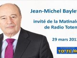 JM Baylet invité de la matinale de Radio Totem