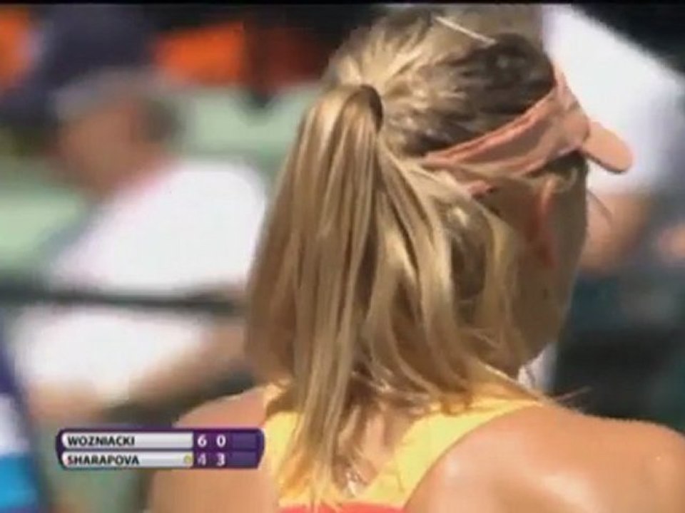 Miami: Finale! Scharapowa bezwingt Wozniacki
