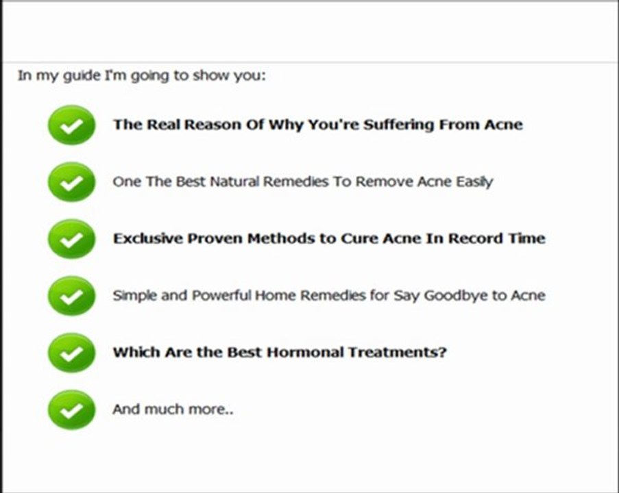 Acne miracle review -  is a scam or not?
