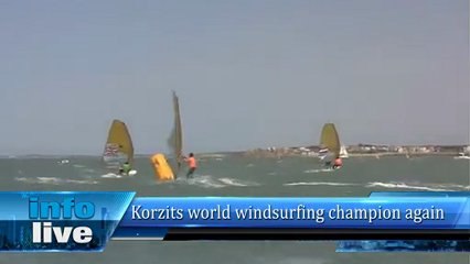 Korzits world windsurfing champion again