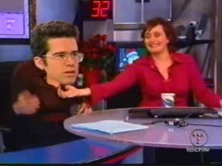 Morgan Webb is a Monkey